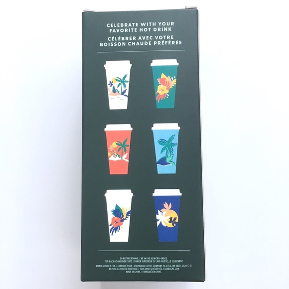 Starbucks Reusable Floral Hot Cups - Picture 3 of 3